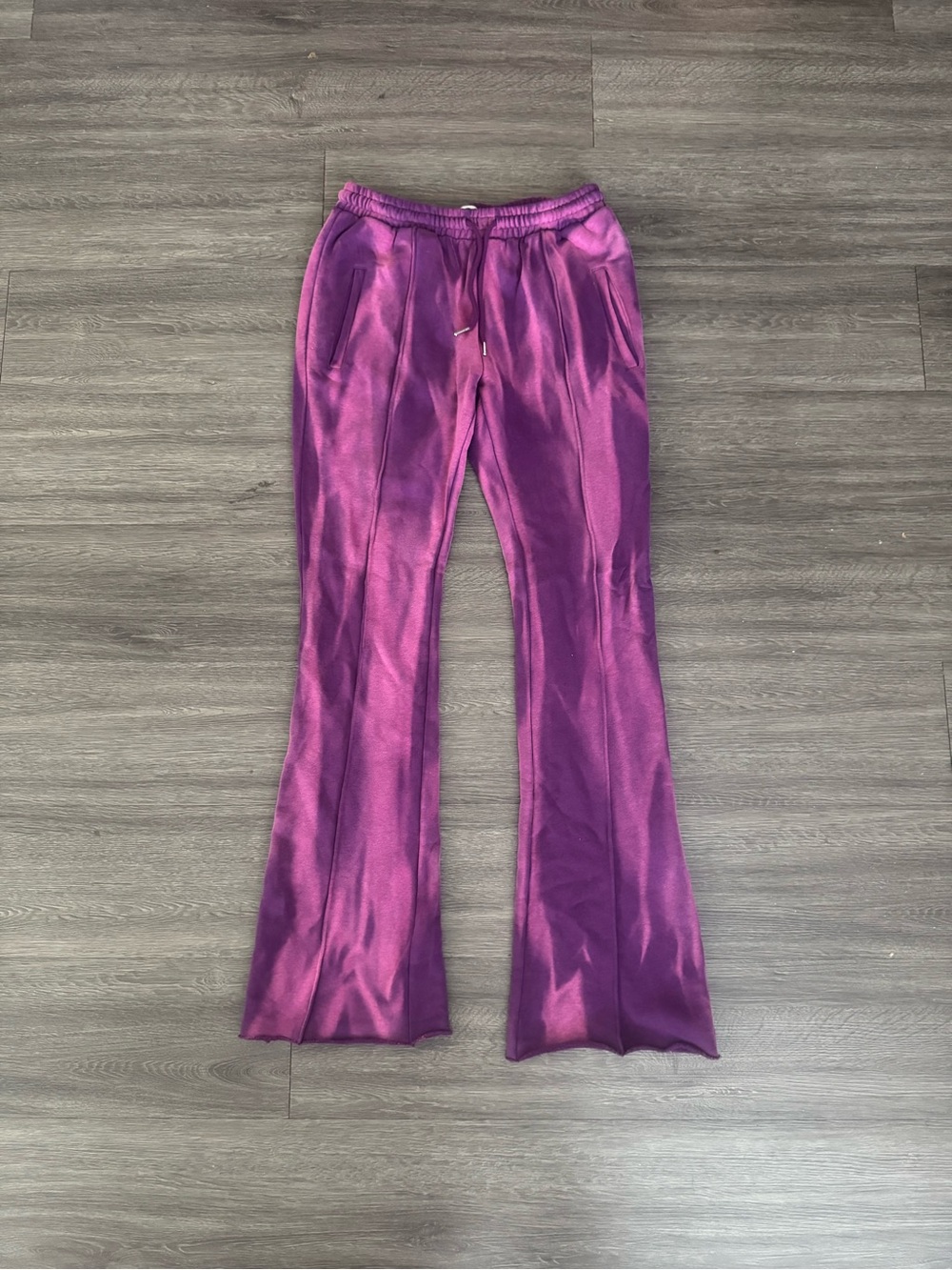 MNML Purple Haze Flared Sweatpants - M